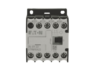 Product image front Eaton DILER 22 230V50 60HZ  Auxiliary relay 230VAC 0VDC 2NC  2 NO DILER 22 230V50 60HZ
