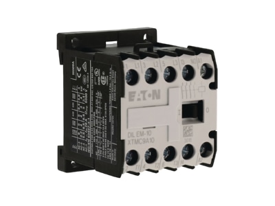 Product image view on the right 1 Eaton DILEM 10 G 12VDC  Magnet contactor 8 8A 12VDC

