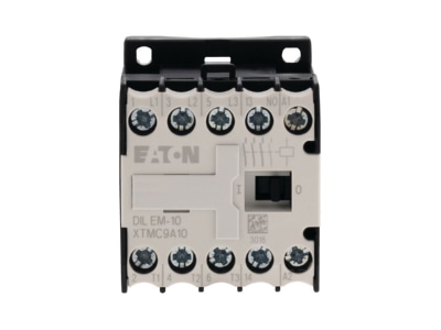 Front view 2 Eaton DILEM 10 G 110VDC  Magnet contactor 9A 0VAC 110VDC
