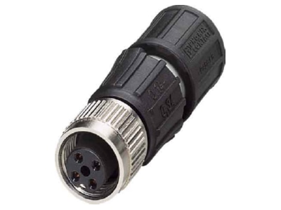 Produktbild 1 Phoenix SACCM12FS 4QO 0 34 M Sensor Aktor Stecker 4p  M12 Buchse ger 