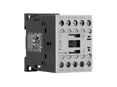 View right 2 Eaton DILA 31 220VDC  Contactor relay 0VAC 220VDC 1NC  3 NO