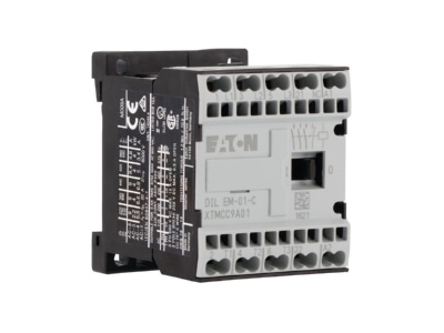 Product image view on the right 1 Eaton DILEM 01 C 230V50HZ  Magnet contactor 8 8A 230VAC
