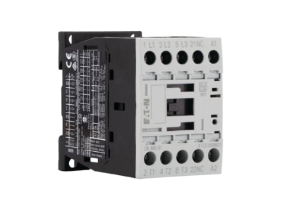 Ansicht rechts 1 Eaton DILM9 01 110VDC  Leistungsschuetz 1Oe 4kW 400V DC