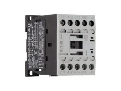Ansicht rechts 1 Eaton DILM12 01 24V50HZ  Leistungsschuetz 1Oe 5 5KW 400V AC