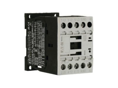 View right 2 Eaton DILM12 10 220VDC  Magnet contactor 12A 0VAC 220VDC
