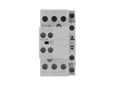 Front view 1 Eaton DILM25 21 RDC24  Magnet contactor 25A 0VAC 24   27VDC
