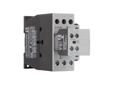 View right 1 Eaton DILM25 21 RDC24  Magnet contactor 25A 0VAC 24   27VDC

