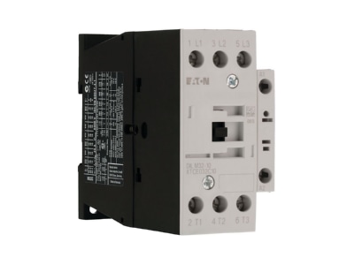View right 1 Eaton DILM32 10 380V50HZ  Magnet contactor 32A 380VAC 0VDC
