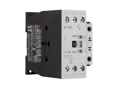 Ansicht rechts 1 Eaton DILM25 01 230V50HZ  Leistungsschuetz 1Oe 11kW 400V AC