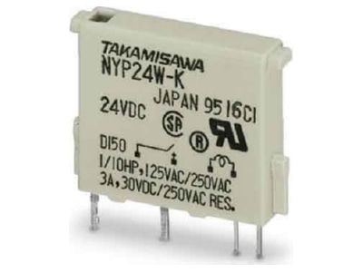 Produktbild 1 Phoenix REL MR G 24 1 Ersatz Mini Steckrelais 1S  Eing  24VDC