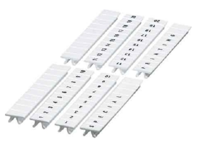 Product image 1 Phoenix ZB 6 lgs 301 310 Label for terminal block 6 2mm white
