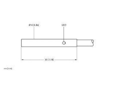 Product image Turck Bi1 EH04 AP6X Inductive proximity switch 1mm
