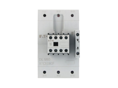 Front view 1 Eaton DILM80 22 RDC24  Magnet contactor 80A 0VAC 24   27VDC
