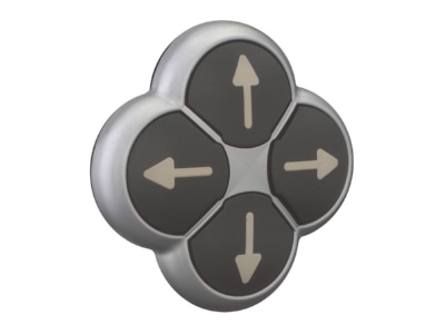 Product image 1 Eaton M22 D4 S X7 Push button actuator black IP66
