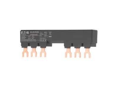 Product image 1 Eaton B3 1 2 PKZ0 Phase busbar 3 p 0mm  99mm
