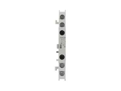 Front view 2 Eaton NHI12 PKZ0 Auxiliary contact block 1 NO 2 NC
