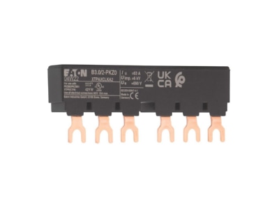 Product image 1 Eaton B3 0 2 PKZ0 Phase busbar 3 p 0mm  90mm
