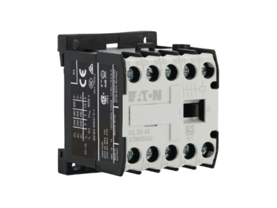 View right 1 Eaton DILER 40 220V50HZ  Auxiliary relay 220VAC 0VDC 0NC  4 NO
