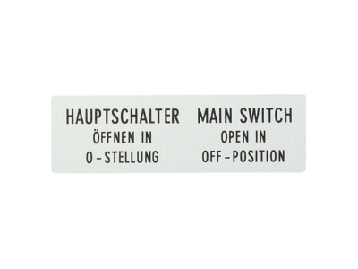 Produktbild 6 Eaton ZFS61 62 T0 Zusatzfrontschild Deutsch Englisch