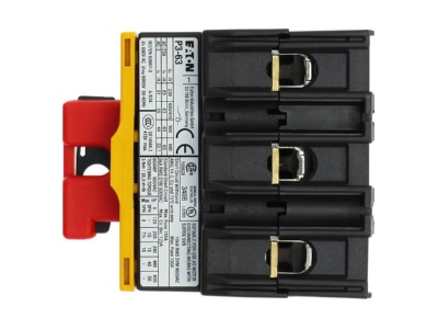 Product image top view 1 Eaton P3 63 IVS RT Safety switch 3 p 37kW