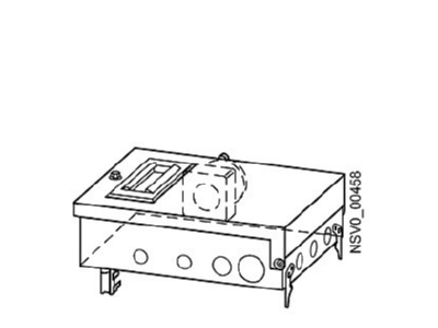 Produktbild 1 Siemens BD2 AK2X CEE325S33 Abgangskasten 32A 3pol  S33 1x5pol