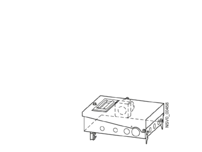 Produktbild 2 Siemens BD2 AK2X CEE325S33 Abgangskasten 32A 3pol  S33 1x5pol