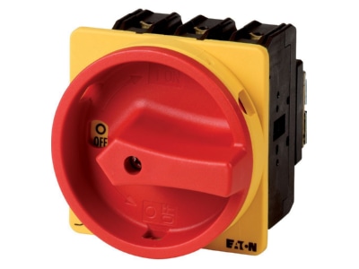 View left Eaton P3 100 EA SVB 2HI11 Safety switch 3 p 55kW
