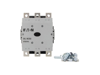 Front view 2 Eaton DILM250 22 RDC48  Magnet contactor 250A 0VAC 24   48VDC
