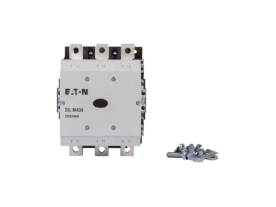 Front view 2 Eaton DILM400 22 RA110  Magnet contactor 400A 48   110VAC
