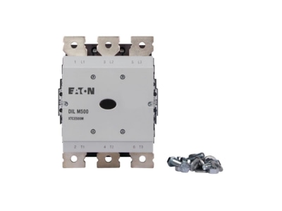 Front view 2 Eaton DILM500 22 RA250  Magnet contactor 500A 110   250VAC
