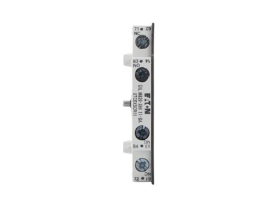 Front view 2 Eaton DILM820 XHI11 SA Auxiliary contact block 1 NO 1 NC
