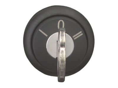 Front view 2 Eaton M22S WRS3 Key actuator black
