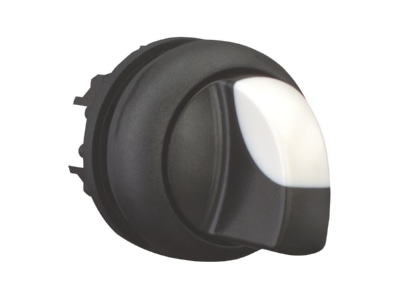 Product image view on the right 1 Eaton M22S WRK Short thumb grip actuator black IP66
