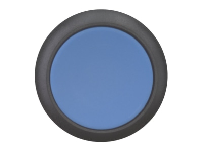Vorderseite 2 Eaton M22S D B Drucktaste flach blau