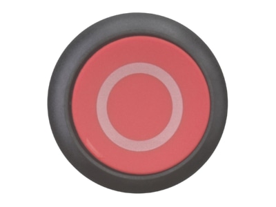 Vorderseite 1 Eaton M22S D R X0 Drucktaste flach rot