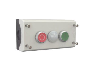 Product image 1 Eaton M22 I3 M2 2 fold pushbutton with LED  2 NO contacts  2 NC contacts 

