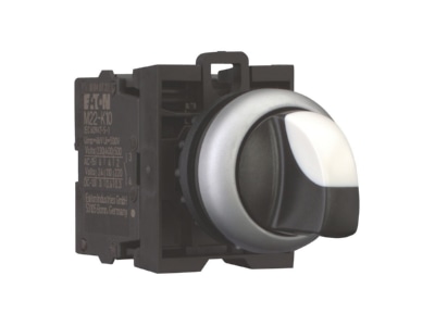 Produktbild 1 Eaton M22 WRK3 K20 Wahltaster 2S  3 Stell  Front
