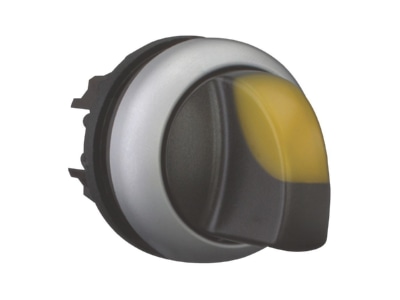 View right 1 Eaton M22 WRLK3 Y Toggle actuator black IP66
