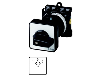 Produktbild 1 Eaton T0 3 8216 Z Umschalter mit 0 Stellung