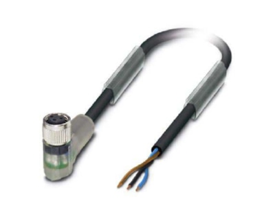 Product image 1 Phoenix SAC 3P  1671069 Sensor actuator patch cord 1 5m M8 SAC 3P 1671069
