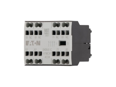 Product image 1 Eaton 04DILE C Auxiliary contact block 0 NO 4 NC
