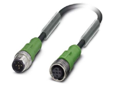 Produktbild 2 Phoenix SAC 5P  1681596 Sensor Aktor Kabel M12MS 0 6 PUR M12FS SAC 5P 1681596