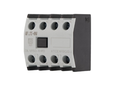 Product image Eaton DILM150 XHI13 Auxiliary contact block 1 NO 3 NC
