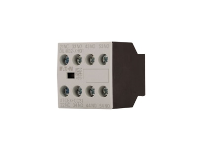 Ansicht links 2 Eaton DILM32 XHI31 Hilfsschalterbaustein 4p 