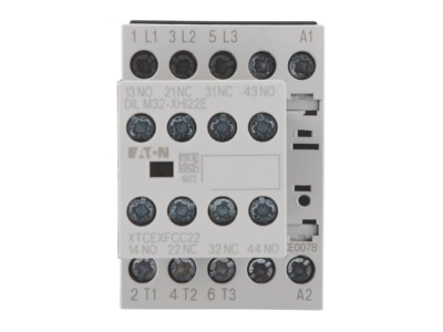Product image 2 Eaton DILM7 22 230V50HZ  Magnet contactor 7A 230VAC 0VDC
