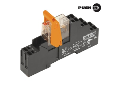 Produktbild Weidmueller RCIKITP 24VAC 1CO LD Relaiskoppler P  ohne Prueftaste  24V 31 6mA AC 