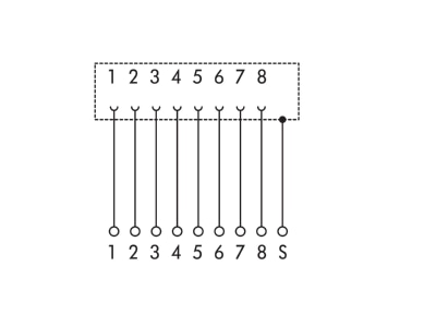 Schaltbild WAGO 289 175 RJ 45 Uebergabemodul