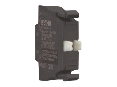Produktbild 2 Eaton M22 CK11 Kontaktelement 1S 1Oe Front
