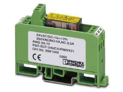 Produktbild 2 Phoenix PSR SCF 120  2981376 Not Aus Relais PSR SCF 120 2981376