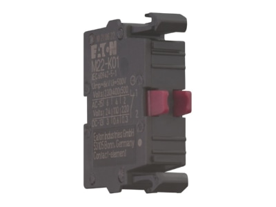 Produktbild 1 Eaton M22 K01D Kontaktelement 1sOe Front